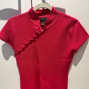 Shanghai Tang Red Top size M